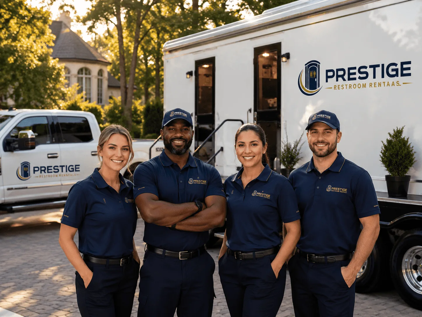 Trusted Luxury Portable Restrooms company in Walnut Hill, IL
